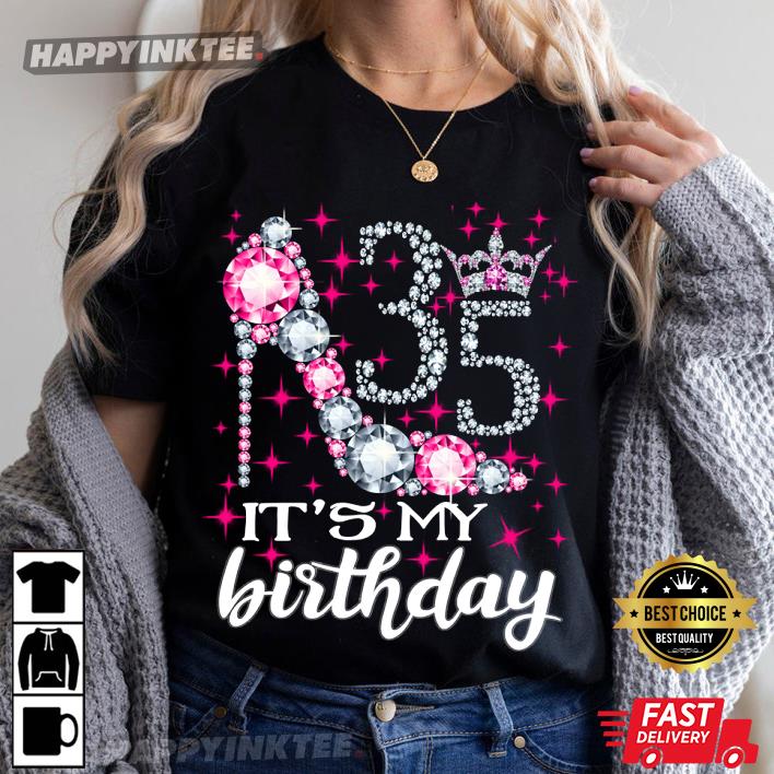 35th Birthday 35 It’s My Birthday 1985 Gift T-shirt