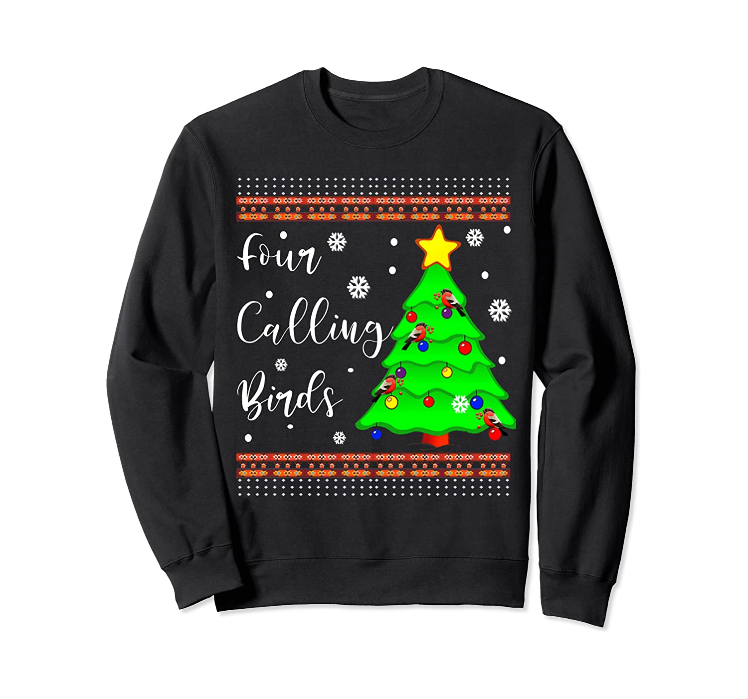 grey christmas tree jumper