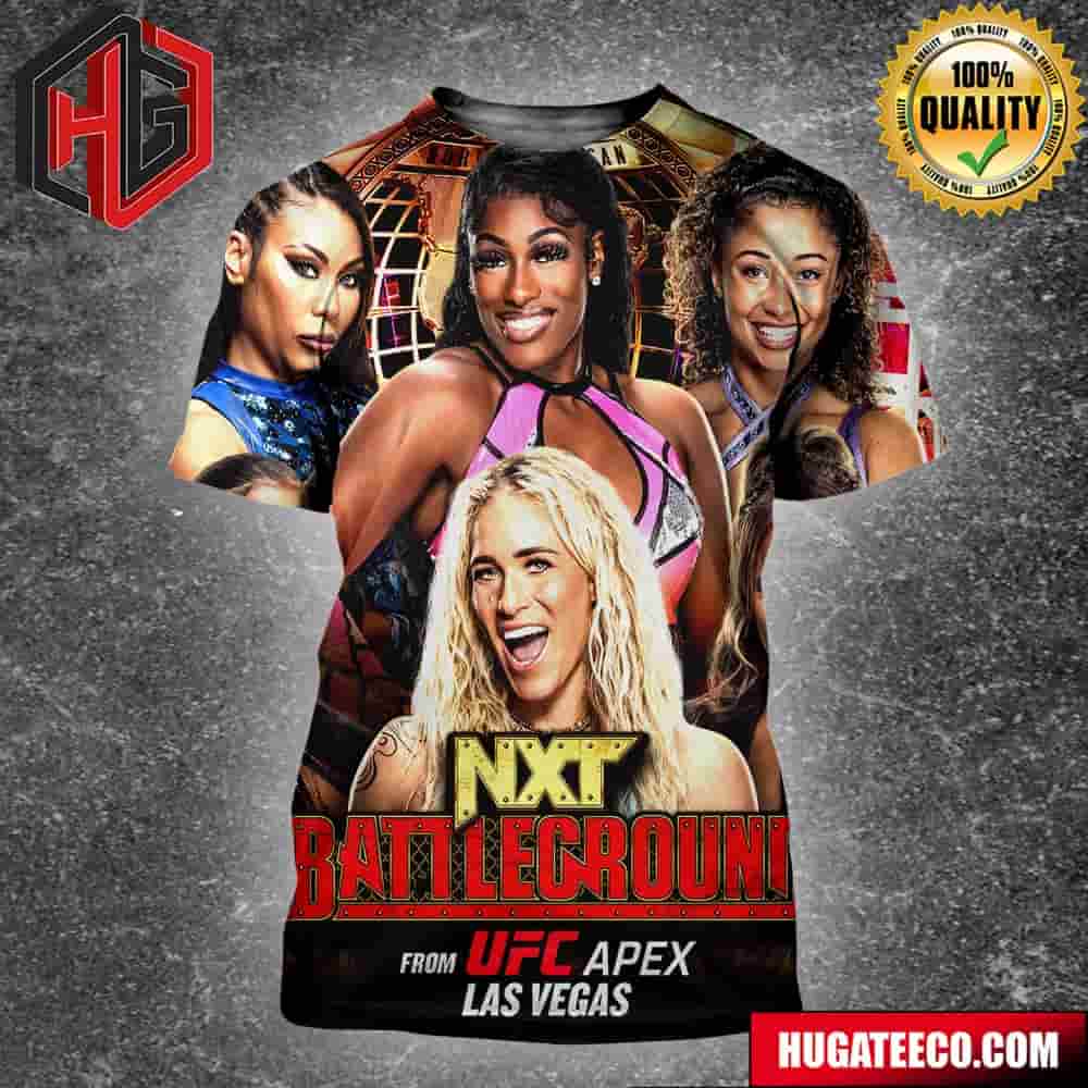 A Ladder Match Will Determine The First-ever Wwe Nxt Women’s North American Champion June 9 2024 At Nxt Battleground All Over Print Shirt