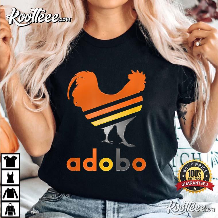 Adobo Chicken Summer Color Stripes Style Mother’s Day T-shirt