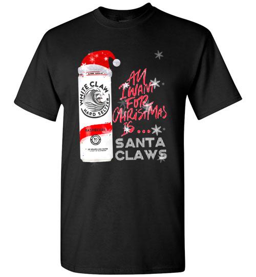 white claw shirt christmas