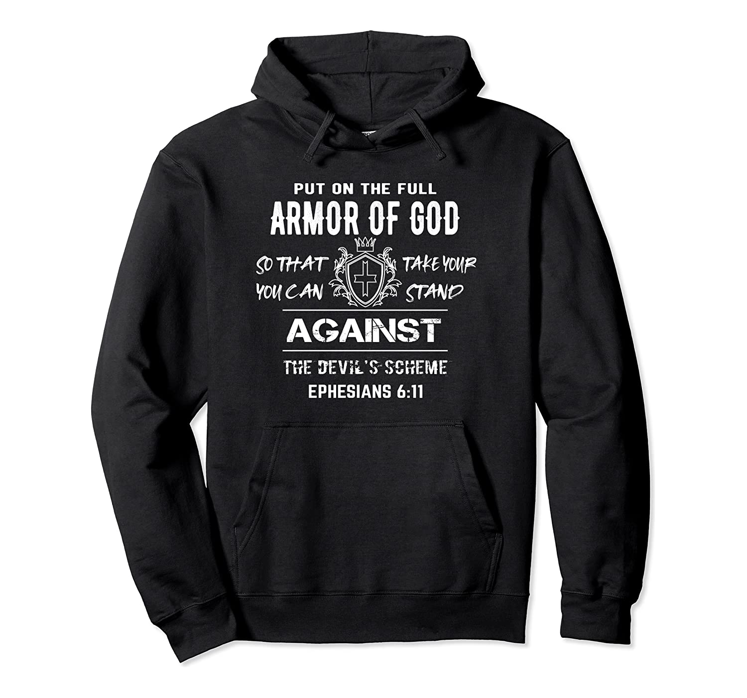 Armor Of God Hoodie Christian Bible Verse Gift