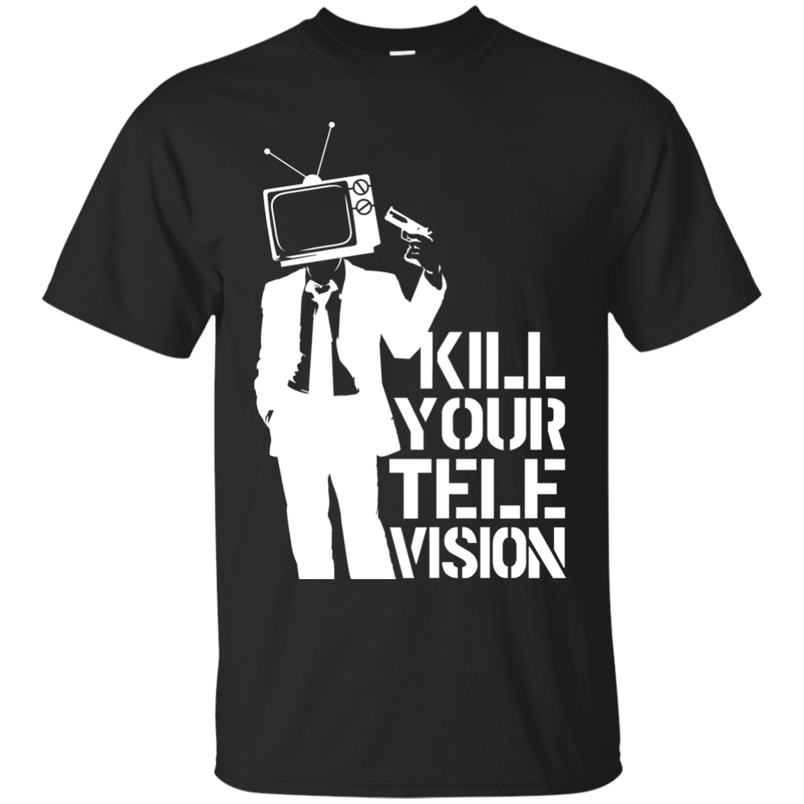 Banksy’s Kill Your Television T-shirt