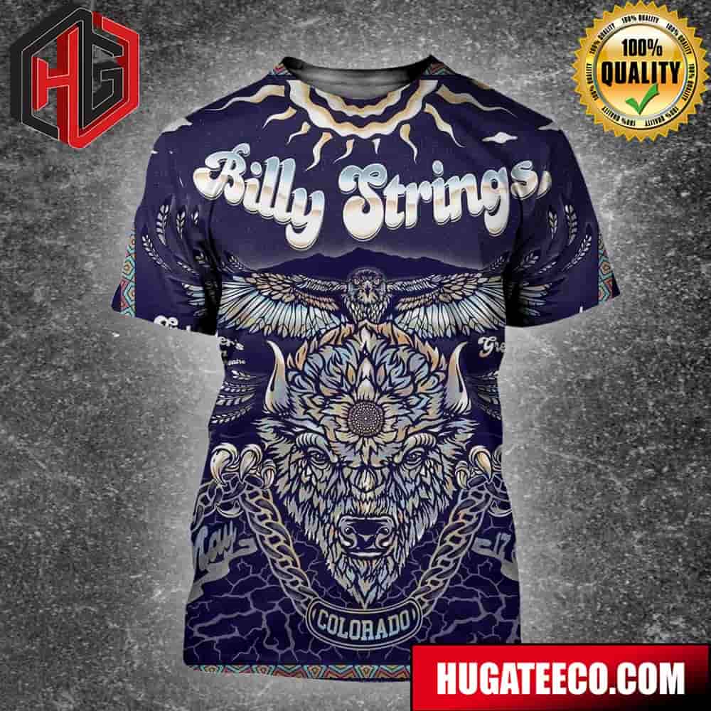 Billy Strings On May 17th 18th 2024 Fiddler’s Green Amphitheatre Greenwood Village Co All Over Print Shirt