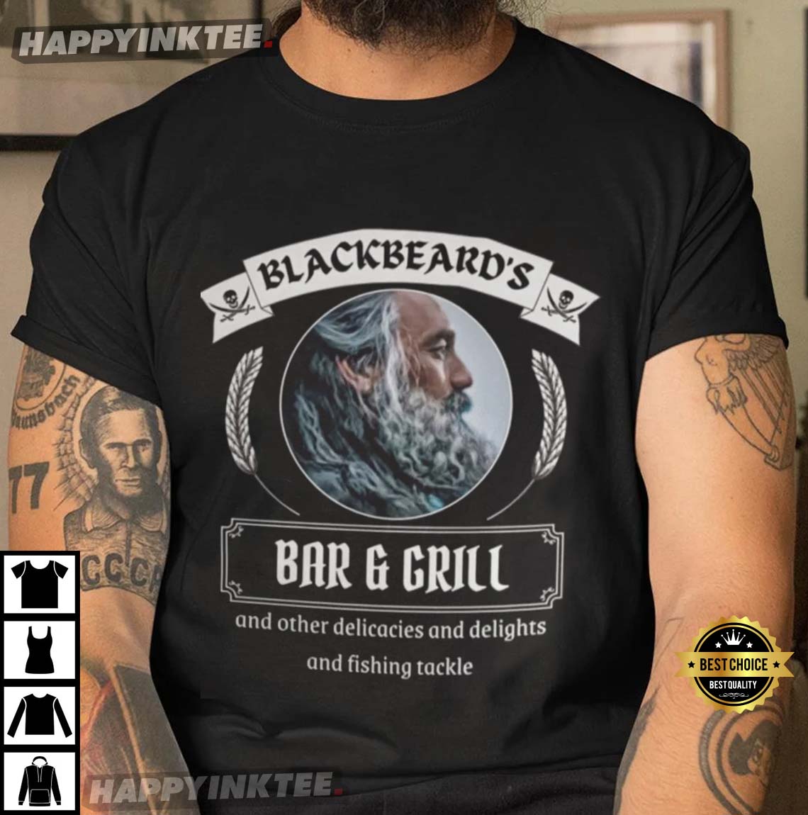 Blackbeard’s Bar And Grill Our Flag Means Death Best T-shirt