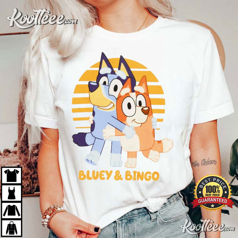 Bluey And Bingo Bluey Family Mother’s Day Gift T-shirt