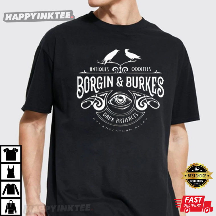 Borgin & Burkes Unusual And Ancient Wizarding Artefacts T-shirt