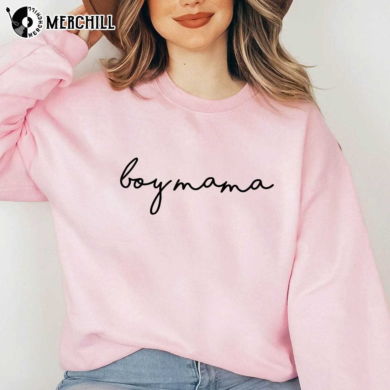 Boy Mama Sweatshirt Mother’s Day Gift From Son