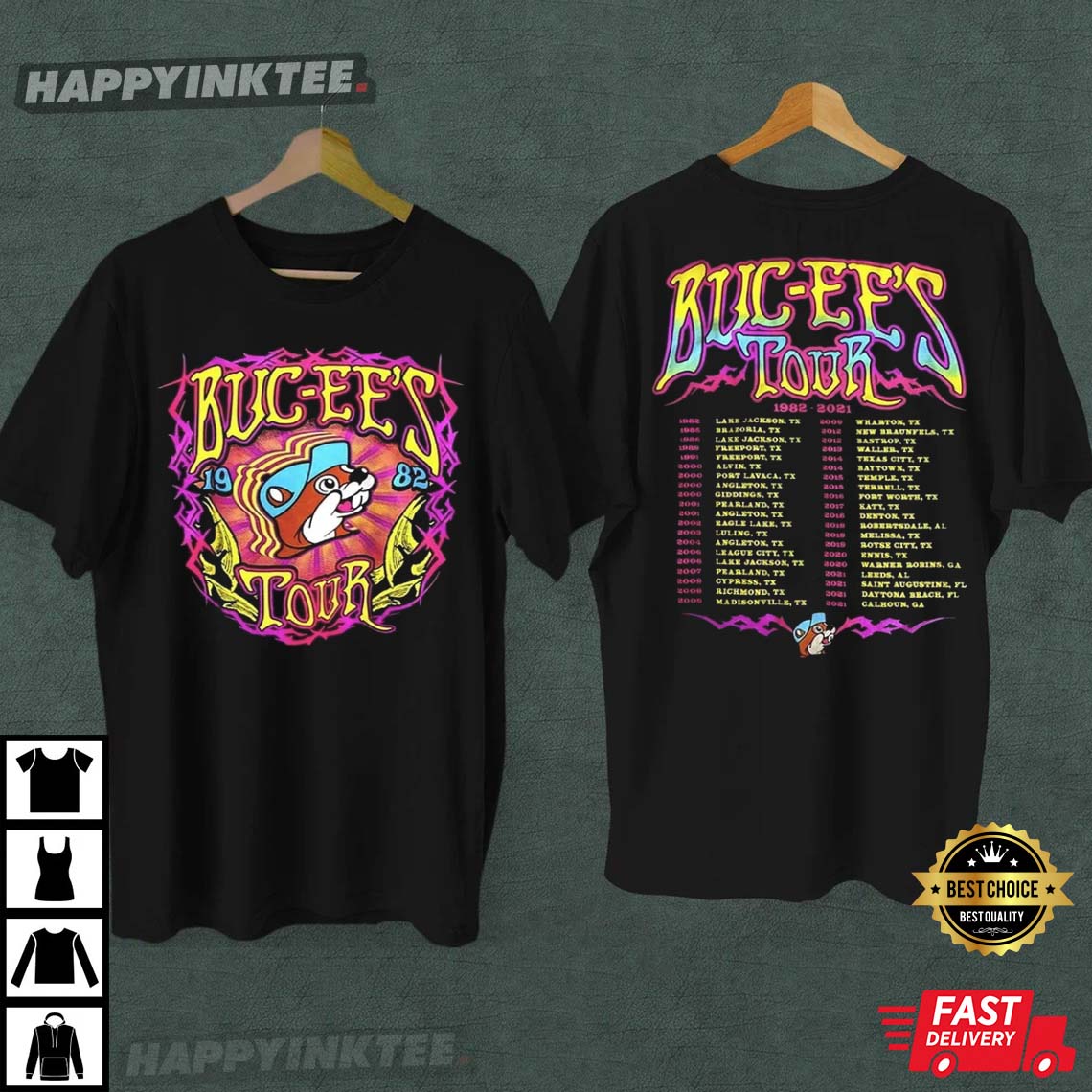 Buc-ee’s 1982 Halloween T-shirt