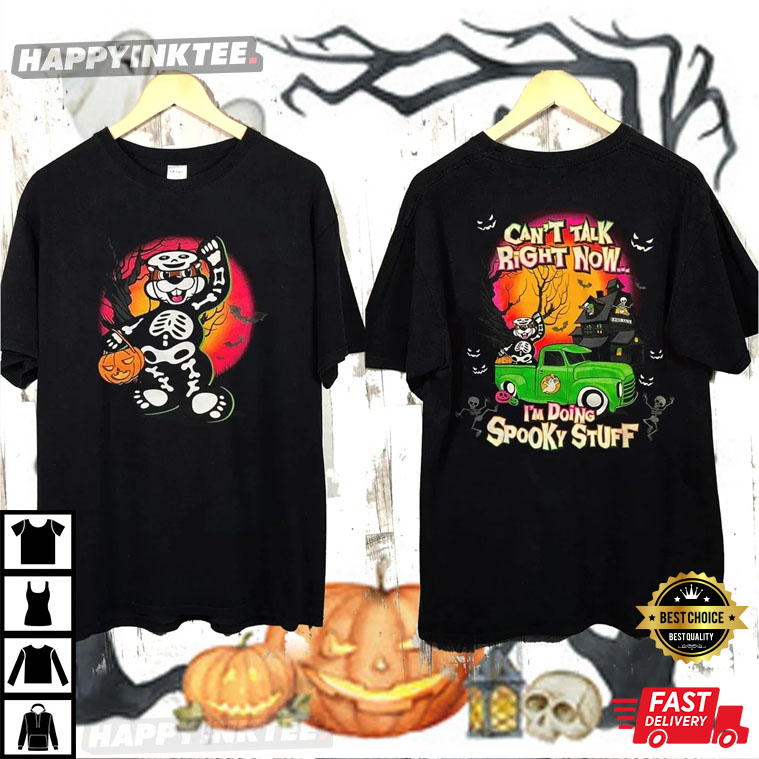 Buc-ee’s 2022 Halloween Can’t Talk Right Now I’m Doing Spooky Stuff T-shirt