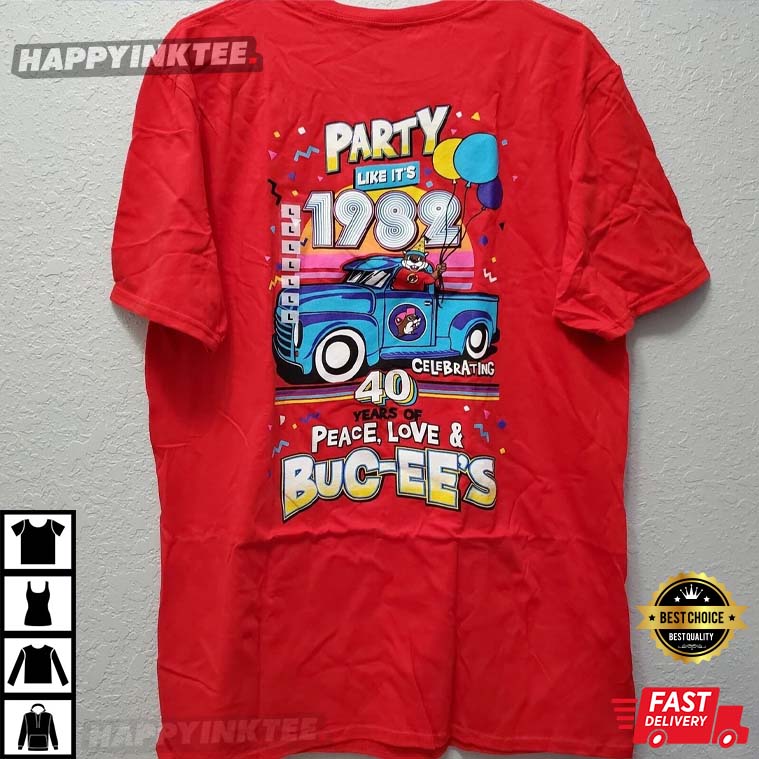 Buc-ee’s 40th Anniversary T-shirt