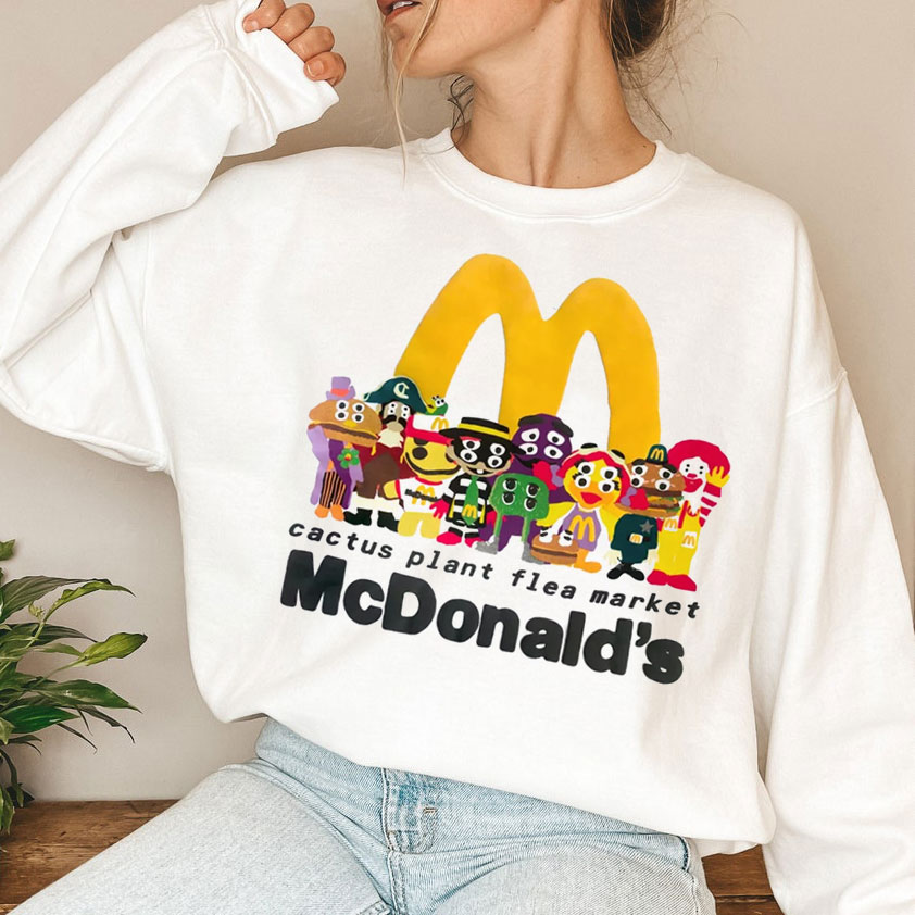 Cactus Plant Flea Market X Mcdonald’s Burger Lover T-shirt