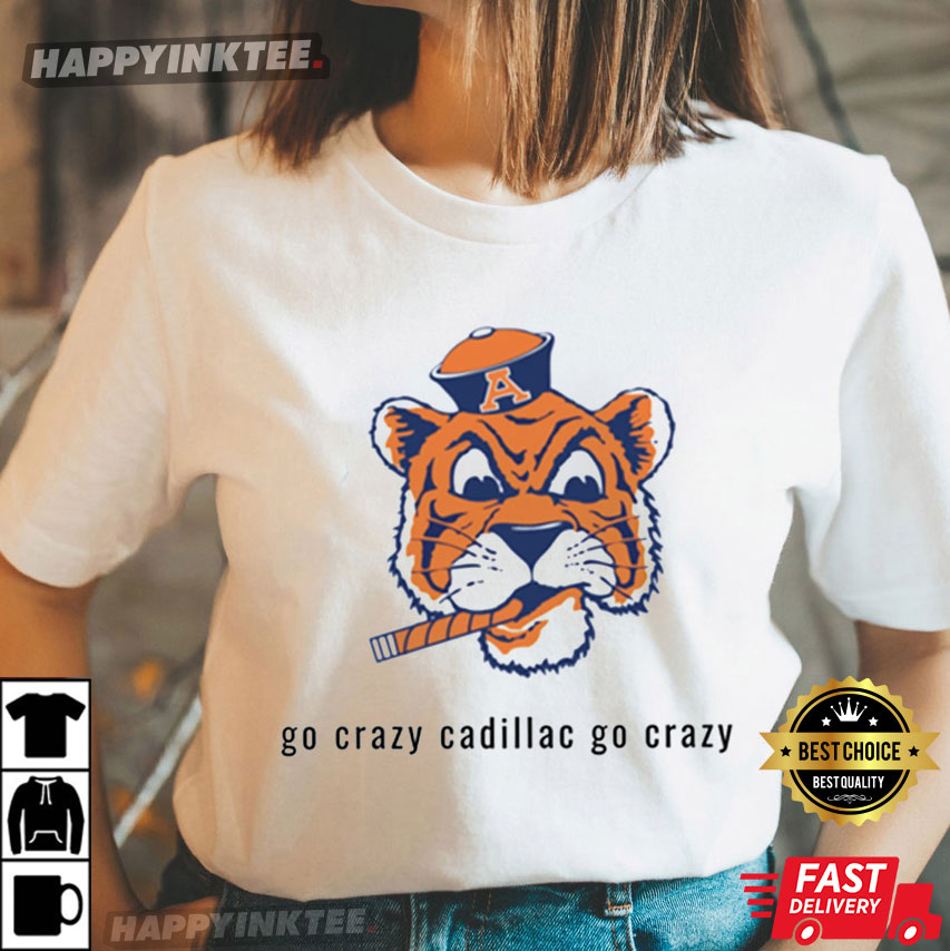 Cadillac Williams Auburn Tiger’s Face Go Crazy T-shirt