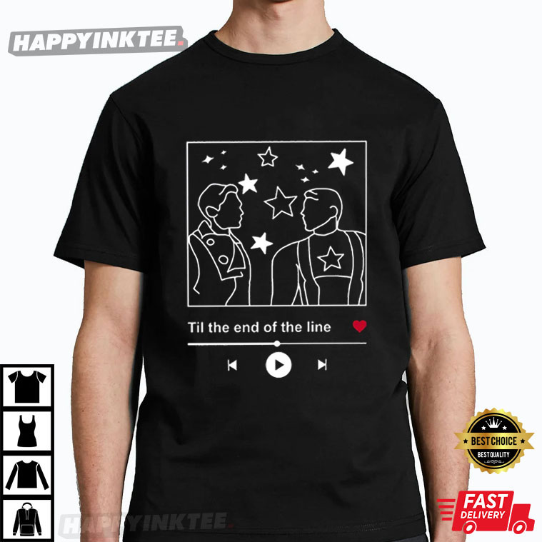 Captain America I’m With You Till The End Of The Line Avengers T-shirt