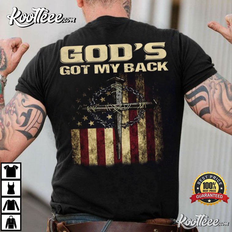 Christian Shirt, God’s Got My Back T-shirt