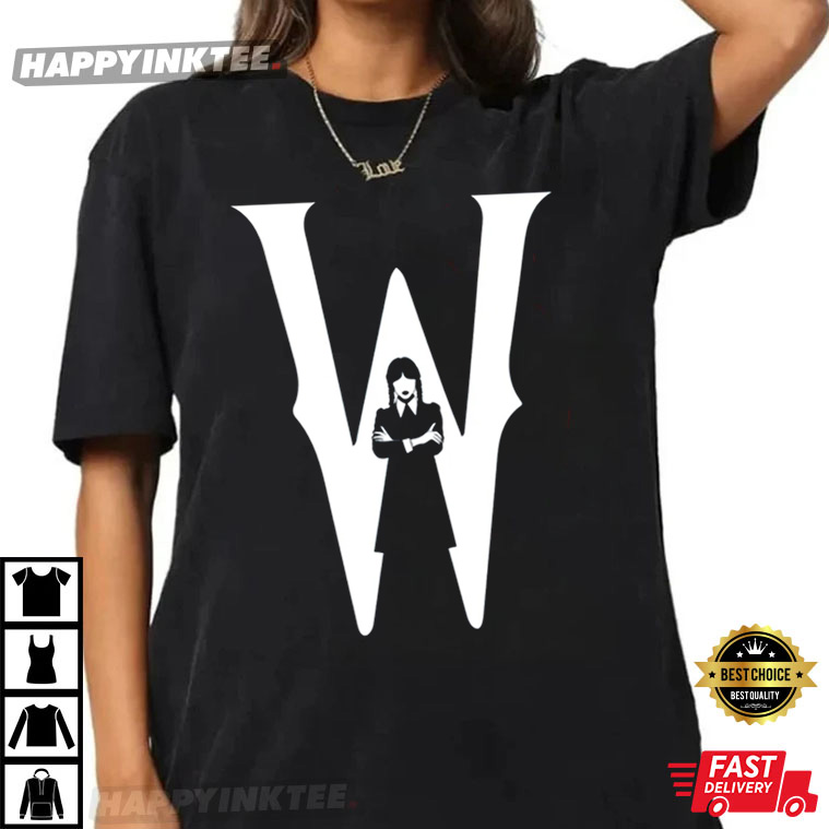 Christmas Family It’s Only Wednesday Horror Movie T-shirt