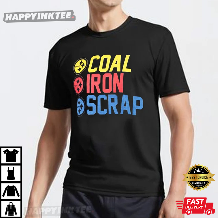 Coal Iron Scrap Pittsburgh Steelers Footbal ’47 T-shirt