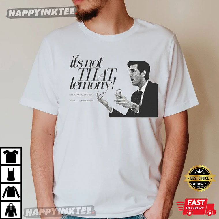 Cousin Greg It’s Not That Lemony Succession T-shirt