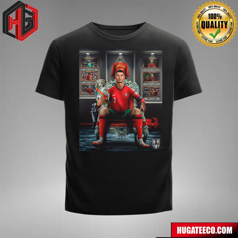 Cristiano Ronaldo’s 20-year Run At The Euros Was Incredible T-shirt