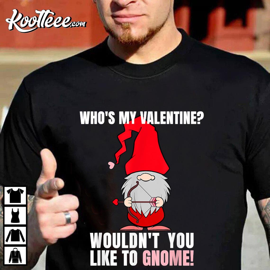 Cupid Gnome Valentine’s Day Cute Unisex T-shirt