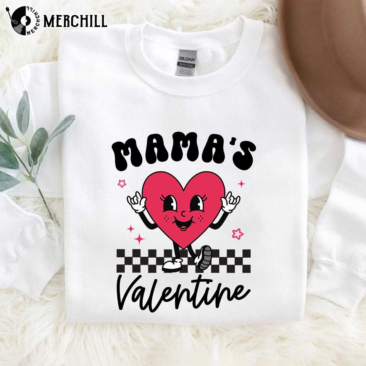 Cute Heart Mama Valentine Shirt Valentine’s Day Gifts For Mom