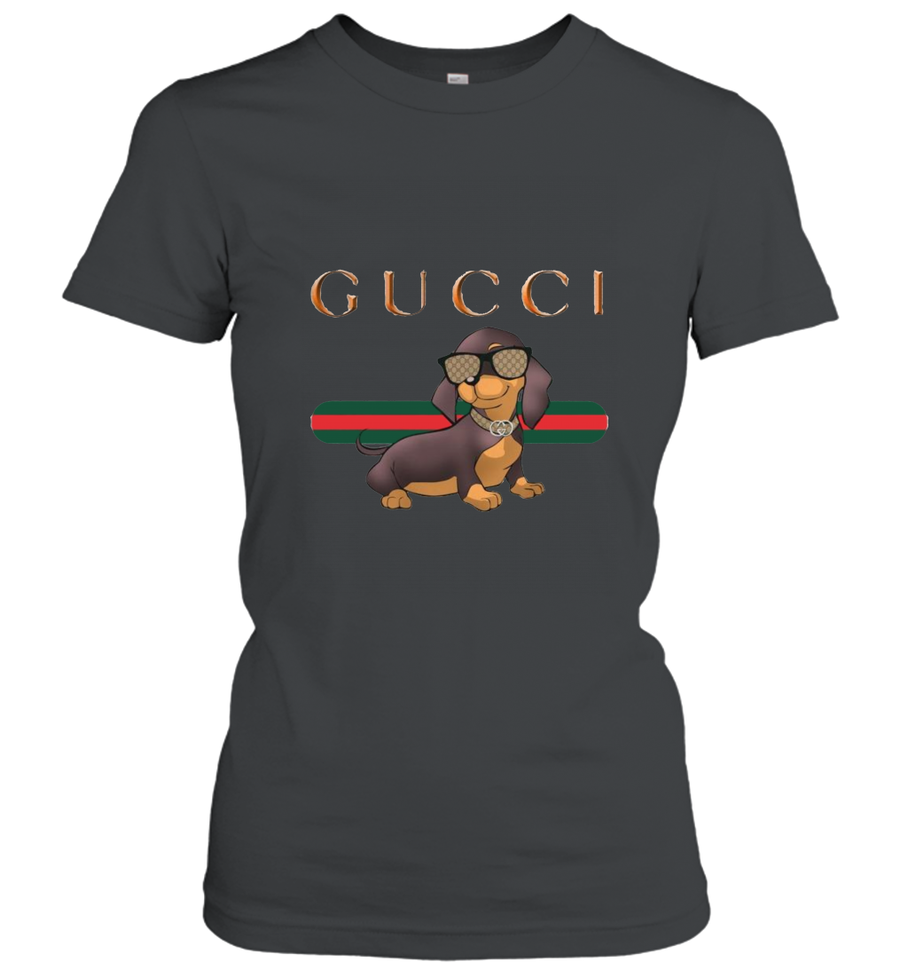 Dachshund With Gucci Shirt Hoodie Women Tshirt