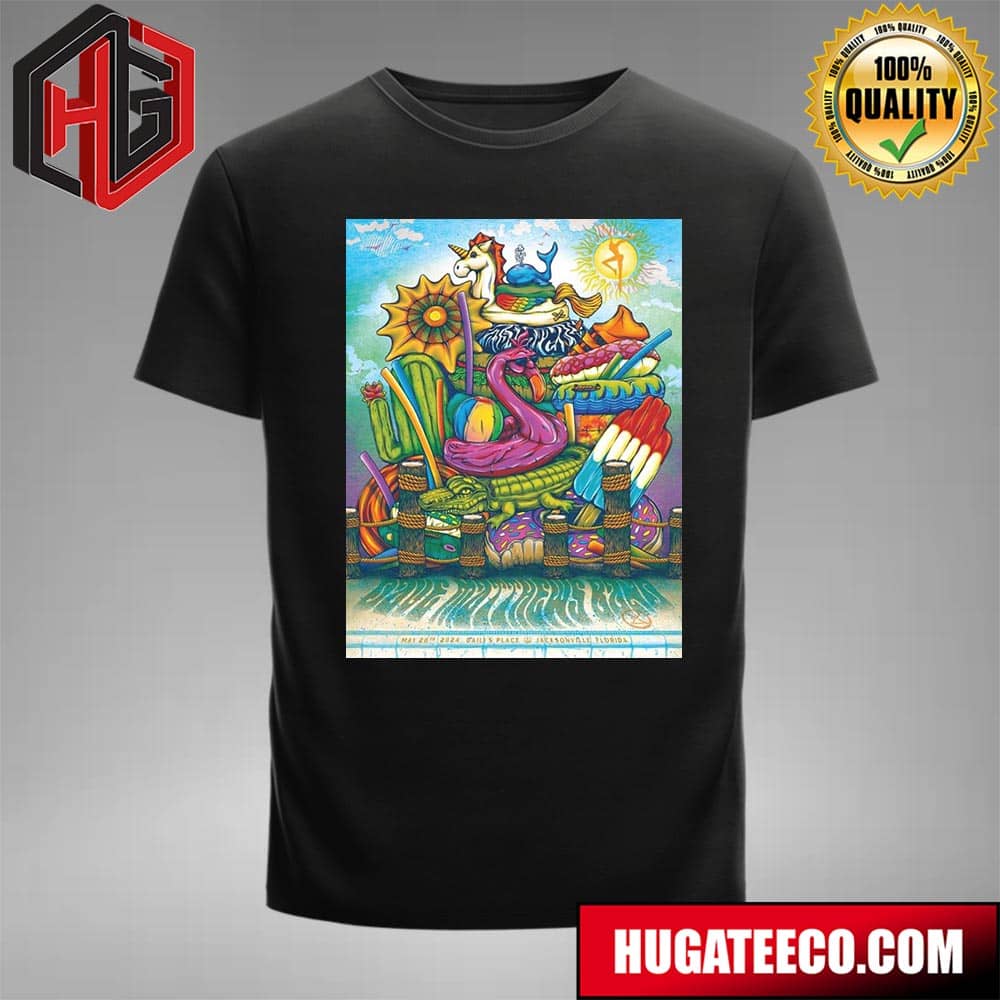 Dave Matthews Band May 28th 2024 Daily’s Place Jacksonville Fl T-shirt
