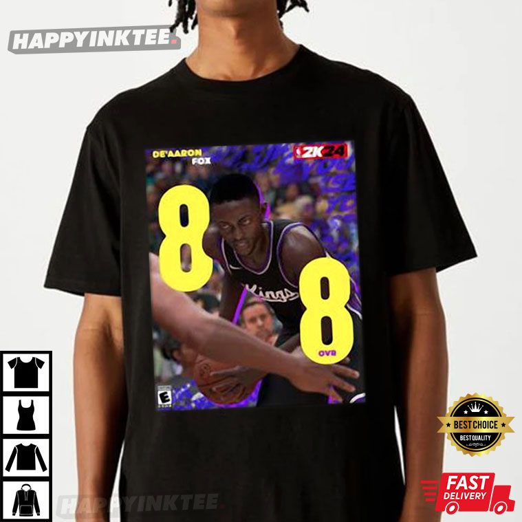 De’aaron Fox 88 Sacramento Kings Nba T-shirt