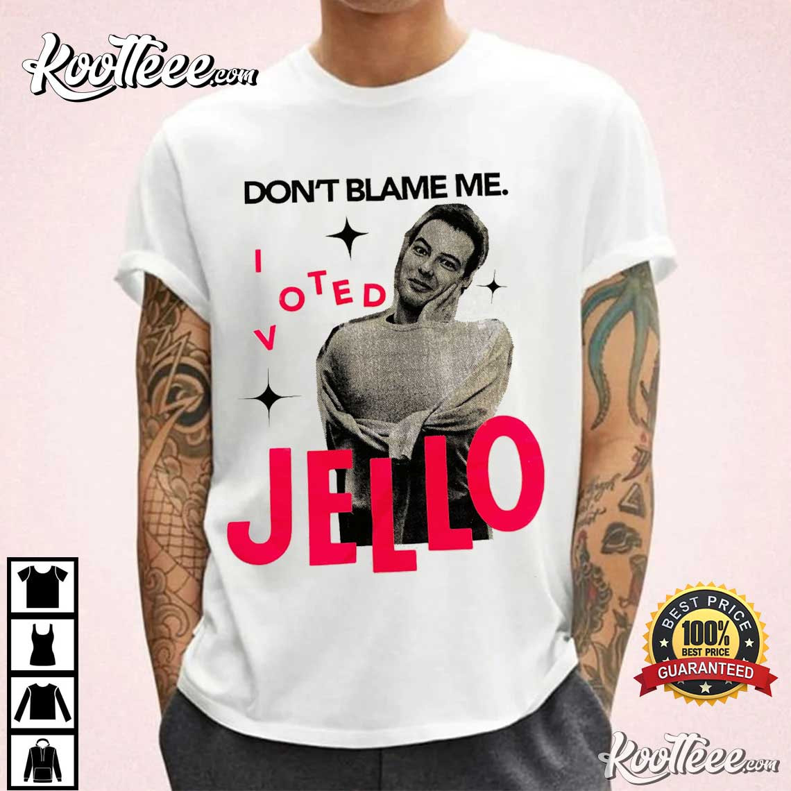 Dead Kennedys Vote Jello Don’t Blame Me T-shirt