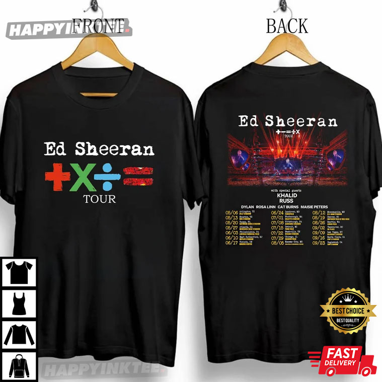 Ed Sheeran Mathematics Tour Australia – Us 2023 Best T-shirt
