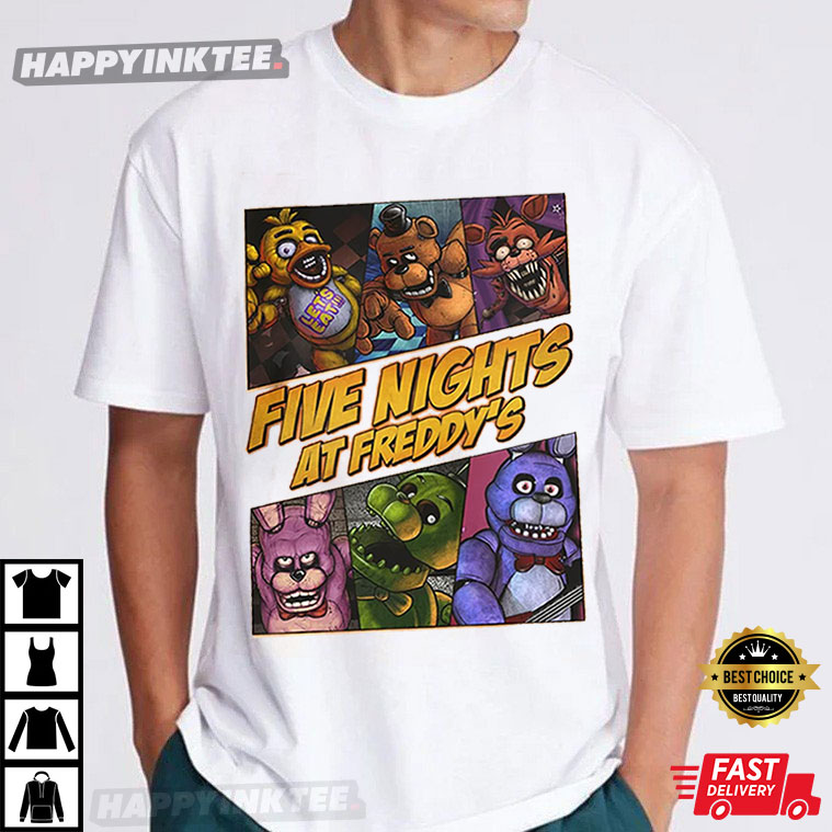 Five Nights At Freddy’s Birthday Boy Or Birthday Girl T-shirt