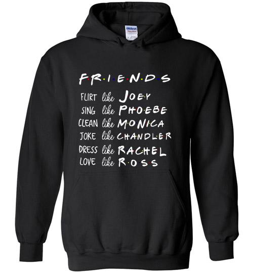 friends shirt flirt like joey