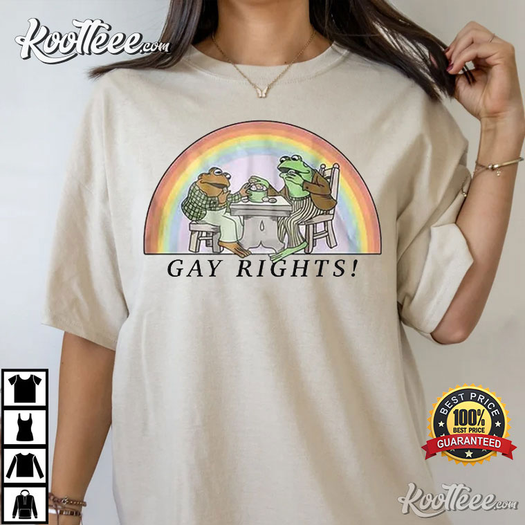 Frog & Toad Say Gay Rights Lgbt Pride Proud T Shirt