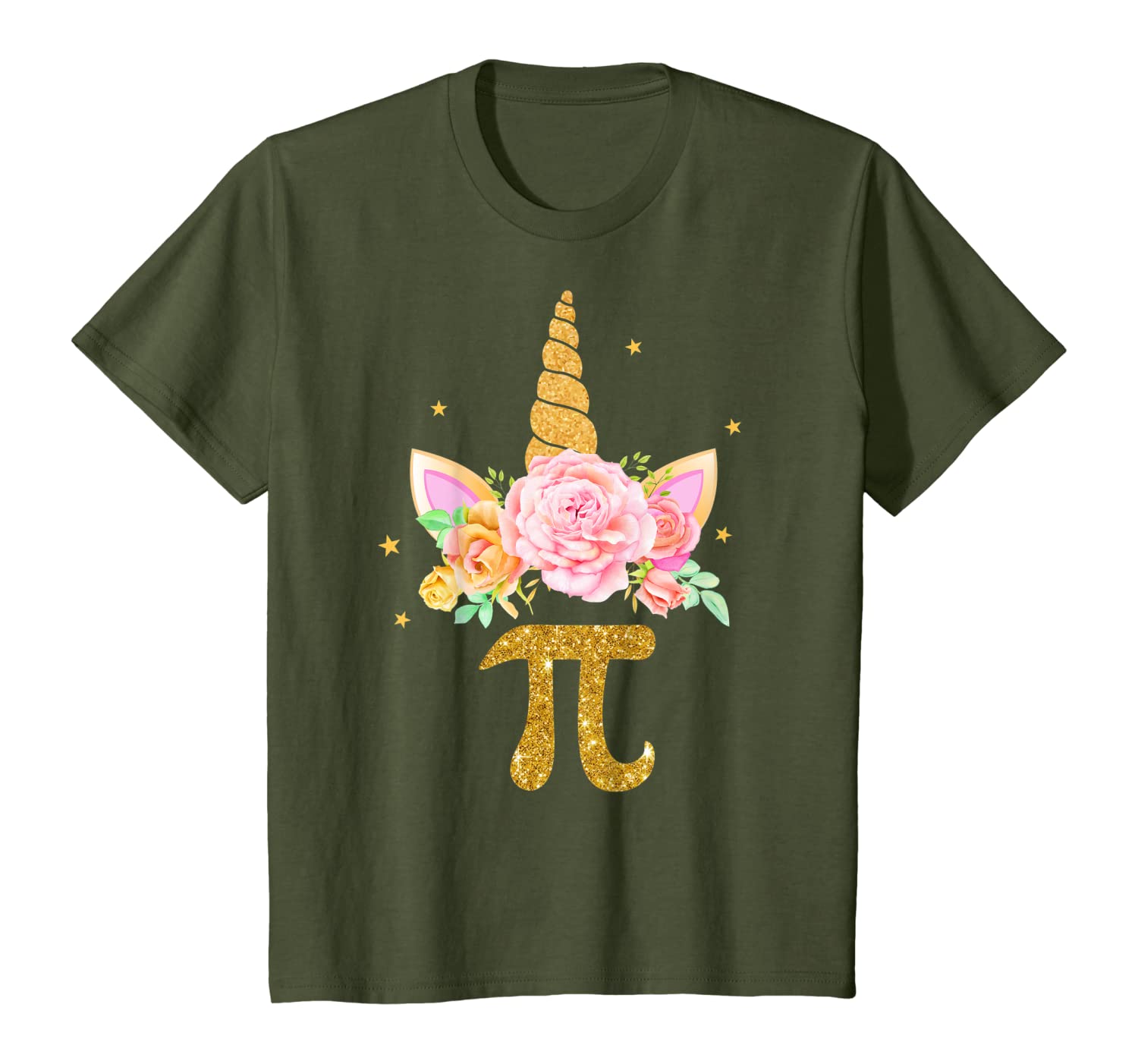 Funny Unicorn Pi Day Math Lovers Geek Celebrate Mathematics T Shirt