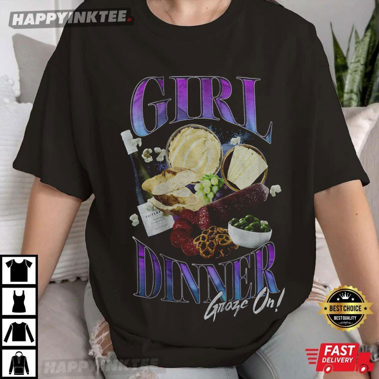 Girl Dinner 90’s Bootleg Unisex T-shirt