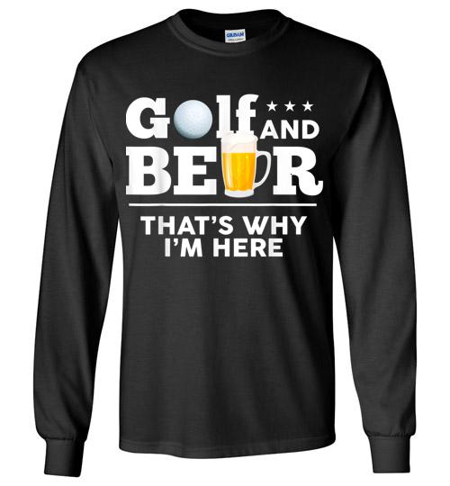 beer drinking golf shirt
