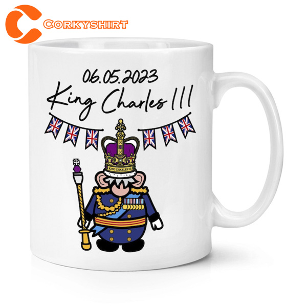 Gonk King Charles Iii Mug King’s Coronation Commemorative Gift
