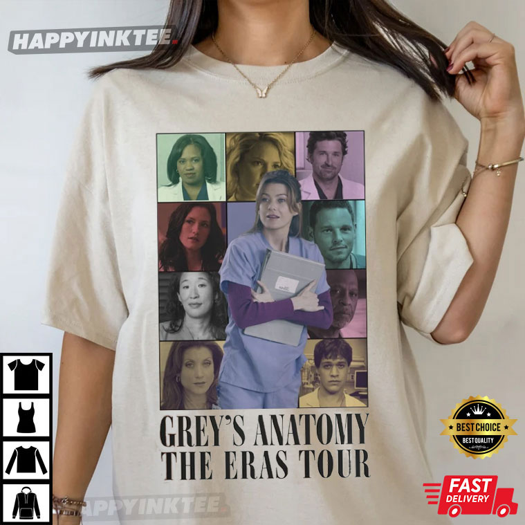 Grey’s Anatomy The Og Eras Tour T-shirt