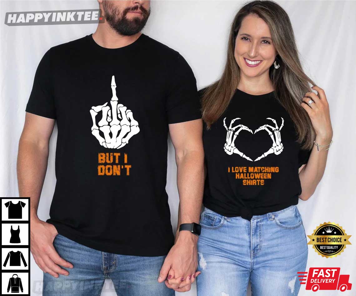 Halloween I Love Matching But I Don’t Funny Couple Shirt