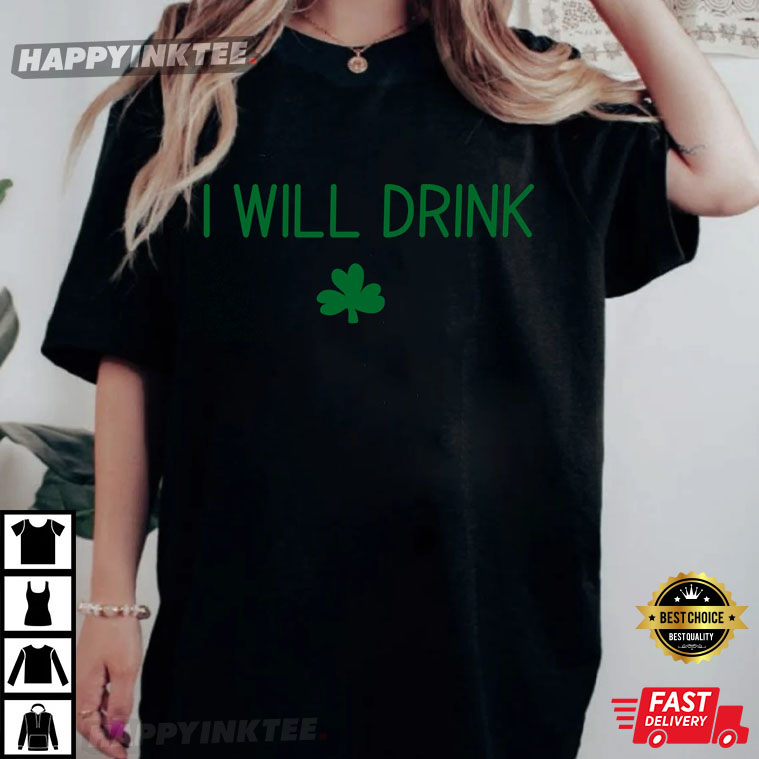 Happy St Patrick’s Day Lucky Leaf T-shirt