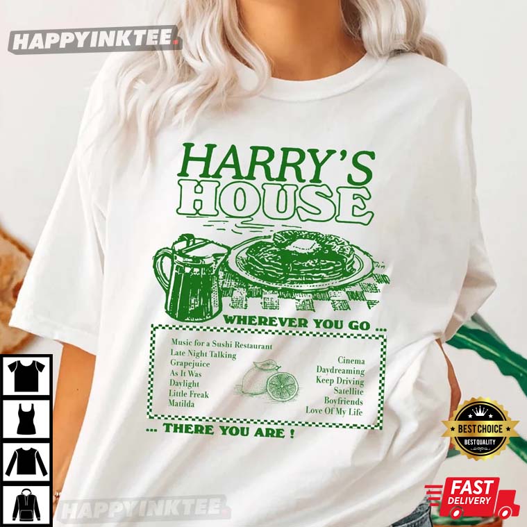 Harry’s House Track List 2022, Harry’s House Gift T-shirt
