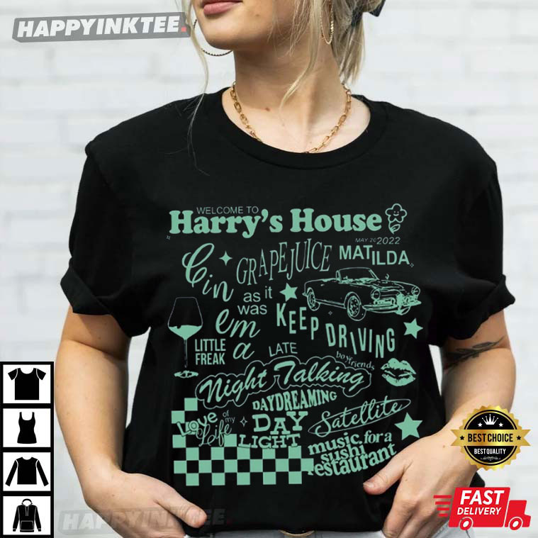 Harry’s House Tracklist Gift For Fan T-shirt