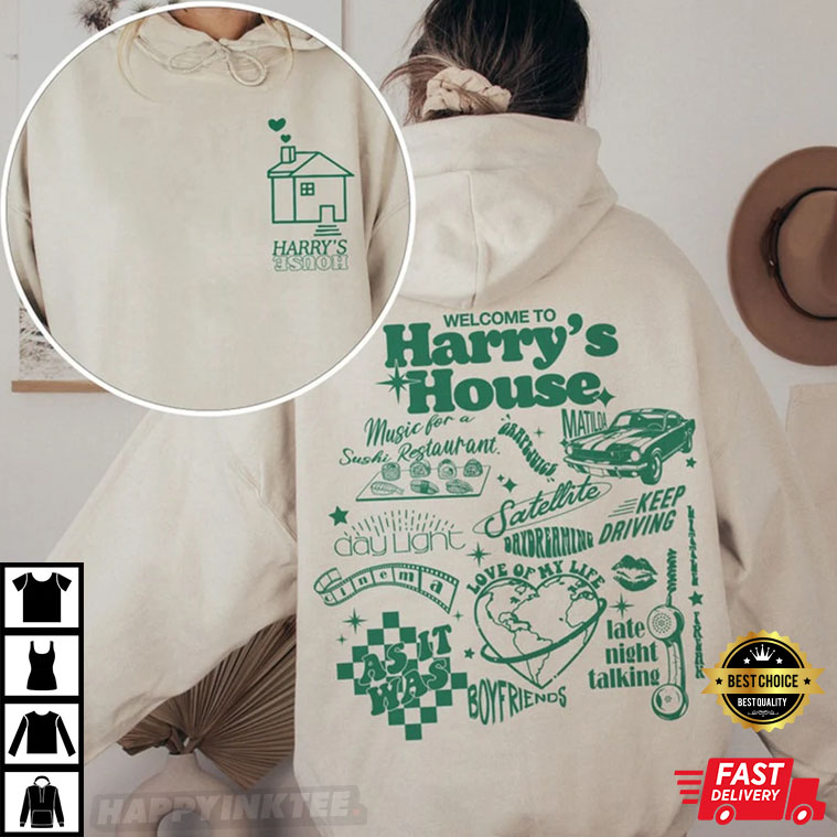 Harry Styles Harry’s House Track List T-shirt