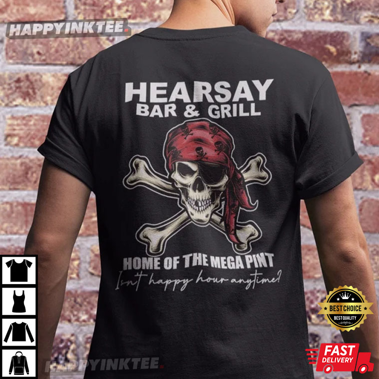 Hearsay Bar & Grill Johnny Depp T-shirt