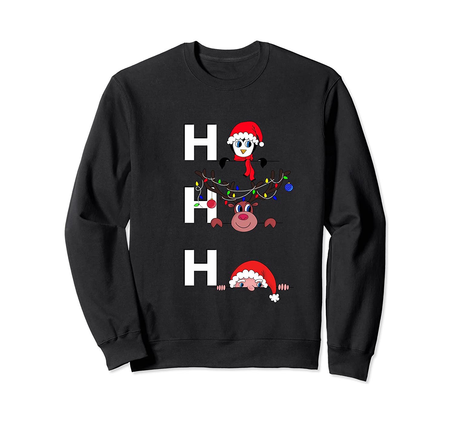 ho ho ho christmas sweatshirt