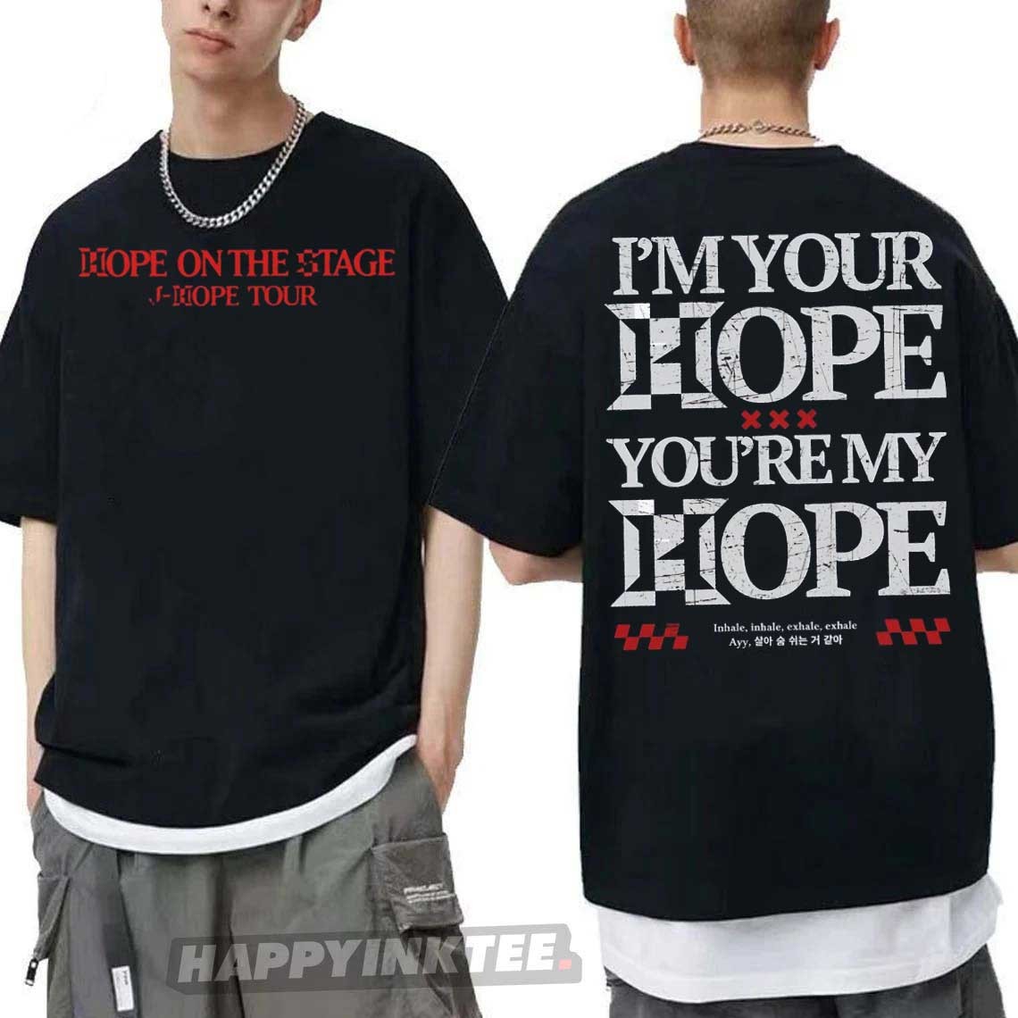 Hope On The Stage I’m Your Hope You’re My Hope J-hope Tour T-shirt