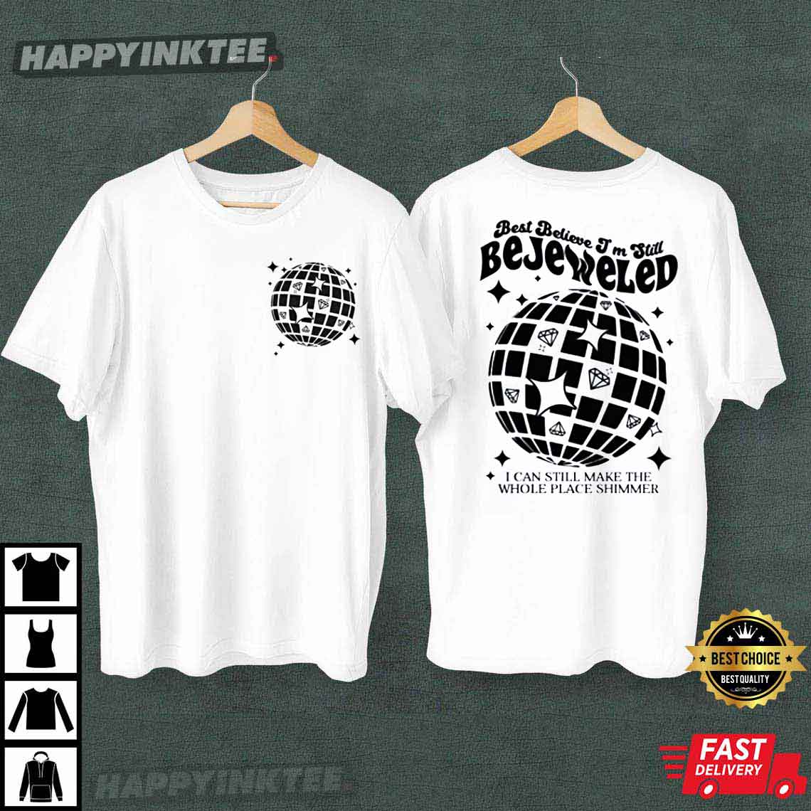 I’m Bejeweled Midnights Albums Trendy Gifts For Swifties T-shirt