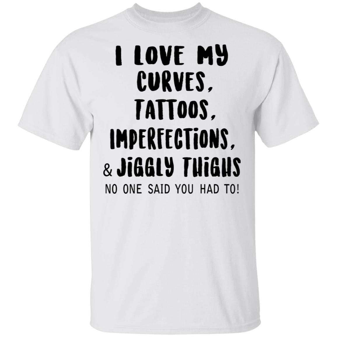 i love my curves t shirt