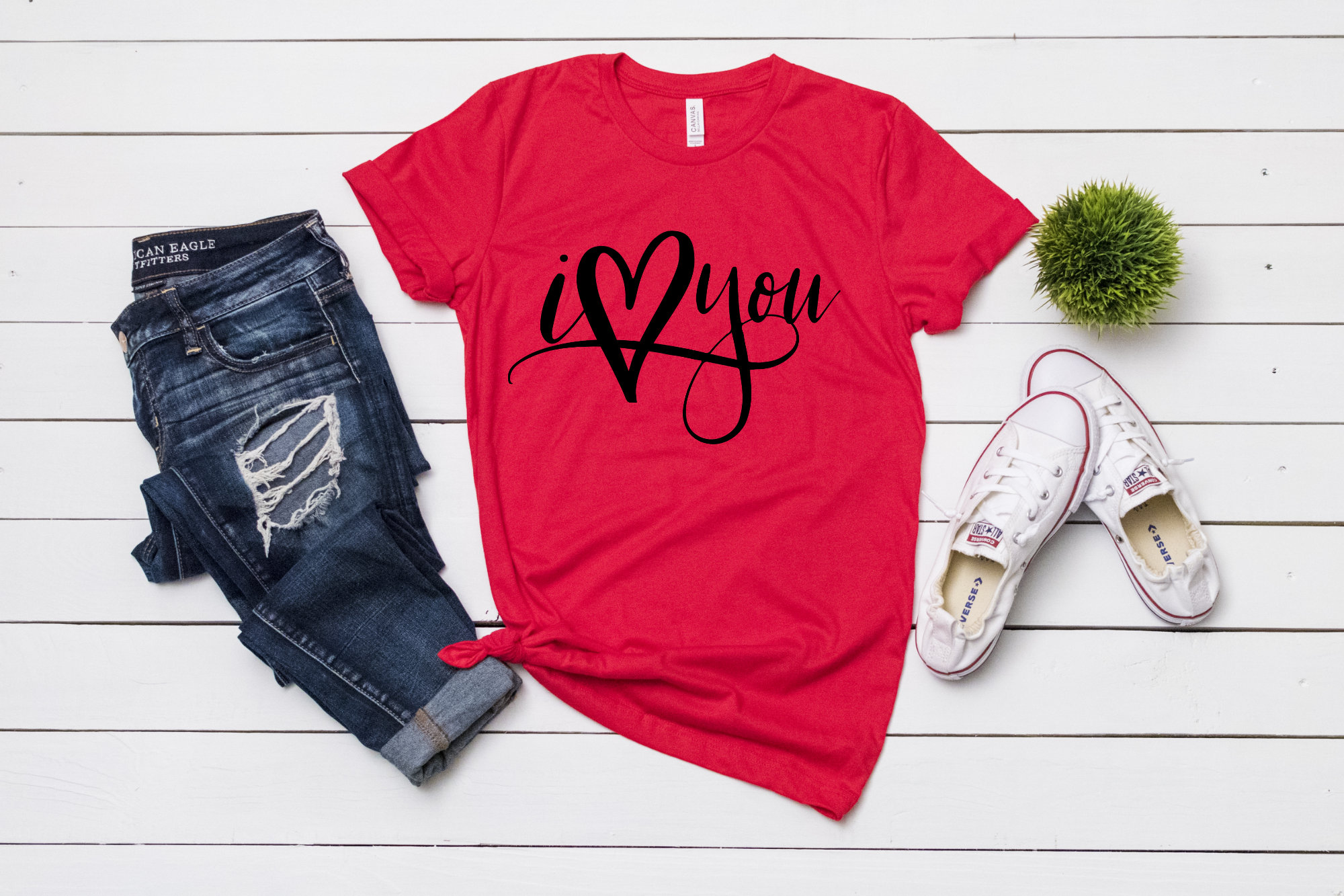 i love you shirts custom