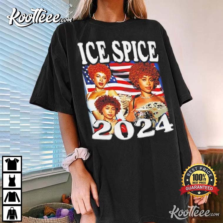 Ice Spice 2024 America Munch Feelin’ U T-shirt
